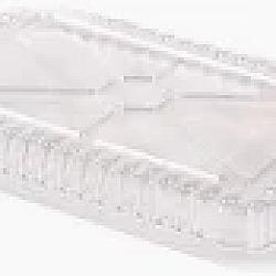Couvercle dome en plastique pour oblong 1lb - 1000 unités