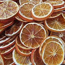 Rondelles d'oranges déshydratés - 100G