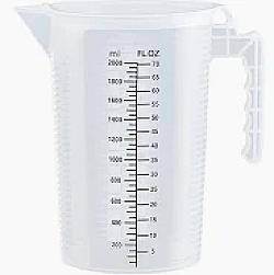 Tasse à mesurer graduée en plastique - 4L