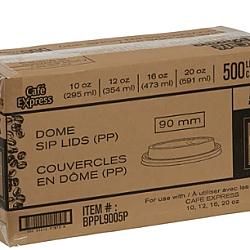 Couvercle à café blanc 10@16oz - 500 unités