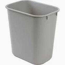 Poubelle en plastique gris - Rubbermaid