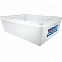 Contenant 12L rectangulaire blanc - IEL1226