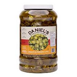 Piments jalapeno en rondelles - 3,78L - Daniel's