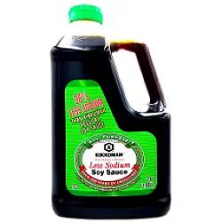 Sauce soya légère - Kikkoman - 1,89L