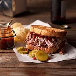 Porc effiloché cuit - 2x2,27KG - Austin Blues