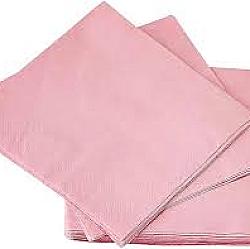 Serviette à breuvage rose 2 plis - 1000 unités - LAPACO