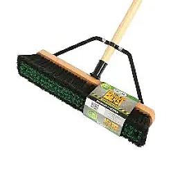 Brosse à plancher avec bloc de bois - 24 pouce